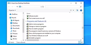 Unlock Windows God Mode: One-Stop Access to System Tasks
