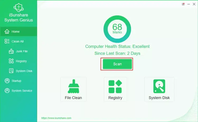 make an overall scanning for your computer